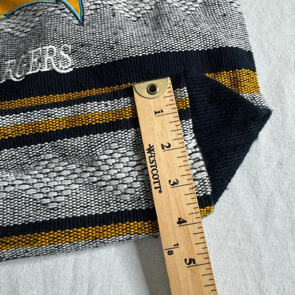Los Angeles Chargers Woven Baja Knapsack Backpack Striped NFL Bag